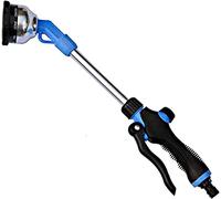 Pistola rociadora de manguera, lavadora alta presión, nueve funciones, limpieza poste largo, lanzas jardín for coche, herramientas riego