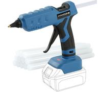 Pistola Silicona Caliente Inalambrica 100W para Batería Makita de18V, Barritas de Pegamento 11mm, para Bricolaje, Arte (herramienta desnuda, sin batería ni cargador)