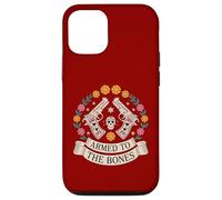 Pistolas Calavera de Azúcar - Divertido Día de Los Muertos Carcasa para iPhone 12/12 Pro