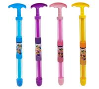 Pistolas de Agua para niños, 4pcs 15 Pistola de Agua de los escuadradores de Fuegos Artificiales con Mango, Juguete de Squirter de riego de plástico de Gran Alcance para la Piscina al Aire Libre Play