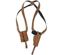 Pistolas de Arma de Hombro para Hombres Fondos de Hombro de Cuero Ajustable Fundamentos de Hombro para Transporte Oculto General de Arma de Hombro Vertical para Hombres Fundas para Mujeres