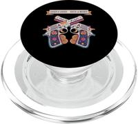 Pistolas de Calavera de Azúcar Mexicano-Americano - hasta La PopSockets PopGrip para MagSafe