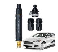 Pistolet D'arrosage Pour Tuyau - 3 Modes Connexion Étanche Accessoire De Nettoyage Embout Lance Jardin Buse Pulvérisation Réglable | Douchette Haute Pression Fleurs Plantes Pour Pelouse