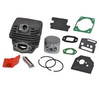Pistón, cilindro y juntas de 45 mm compatibles con motosierra de 2 tiempos 45 52 58 CCM