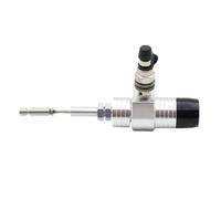 Pistón de Aluminio Embrague hidráulico Cilindro Maestro Varilla Bomba de Freno M10x1.25 mm 6 mm Compatible con de Motocicletas ATV UTV para M10x1.25 mm(Silver)