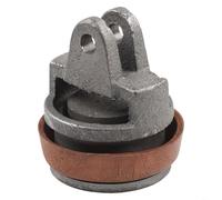 Pistón de bomba manual tipo 75 con sello de cuero, diseñado para un rendimiento duradero