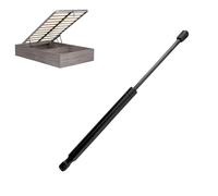 Pistón de gas para mecanismo de elevación de cama contenedor - Distancia entre ejes 415 mm - 600/800/1000 Newton - 1 pistón con conexión rápida (fuerza seleccionada: 600 Newton)