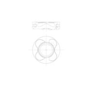 MAHLE 081 PI 00112 000 Pistón