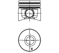 Pistón del motor 40101600 KOLBENSCHMIDT para PEUGEOT VW