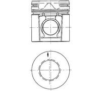 Pistón del motor 40234620 KOLBENSCHMIDT para LANDINI HATTAT