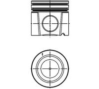 Pistón del motor 40310600 KOLBENSCHMIDT para MERCEDES-BENZ SETRA