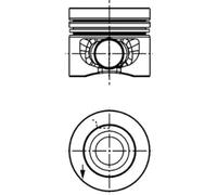 Pistón KOLBENSCHMIDT 40558600