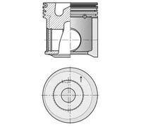 Pistón del motor 40623600 KOLBENSCHMIDT para FIAT CLAAS