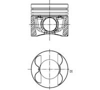 Pistón del motor 40809620 KOLBENSCHMIDT para MERCEDES-BENZ CLS CLASE C VIANO
