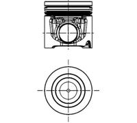 Pistón del motor 41106600 KOLBENSCHMIDT para FIAT PEUGEOT CITROËN IVECO