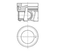 KOLBENSCHMIDT 41270600 Pistón