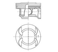 Kolbenschmidt Pistón 41492600