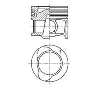 Pistón del motor 41812620 KOLBENSCHMIDT para DACIA RENAULT NISSAN