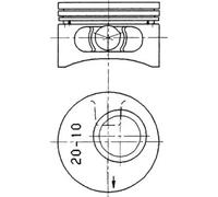 Pistón del motor 90245610 KOLBENSCHMIDT para OPEL KADETT E Hatchback KADETT E