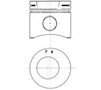 Pistón KOLBENSCHMIDT 90563600