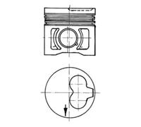 Pistón del motor 91386630 KOLBENSCHMIDT para AUDI VW SEAT SKODA