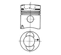 Pistón del motor 93280600 KOLBENSCHMIDT para FENDT DEUTZ-FAHR
