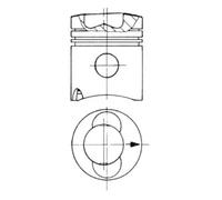 Pistón del motor 93741600 KOLBENSCHMIDT para DEUTZ-FAHR FENDT MAGIRUS-DEUTZ