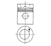 Pistón KOLBENSCHMIDT 93793600