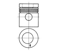 KOLBENSCHMIDT 93882600 Pistón