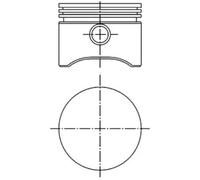 Pistón, compresor de aire KOLBENSCHMIDT 94132700