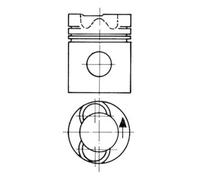 Pistón del motor 94724700 KOLBENSCHMIDT para RENAULT TRUCKS MIDLINER PREMIUM C G