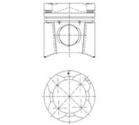 Pistón KOLBENSCHMIDT 94846600