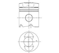 Pistón KOLBENSCHMIDT 99343600