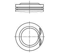 MAHLE 028 PI 00146 000 Pistón