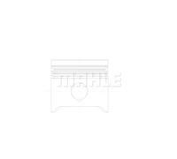Pistón del motor estañado 001 76 01 MAHLE para MERCEDES-BENZ /8 /8 Coupé COUPE