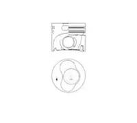 Pistón del motor para cilindro 5 41094600 KOLBENSCHMIDT para VW MULTIVAN T5