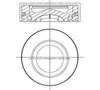 Pistón MAHLE 028 PI 00140 002