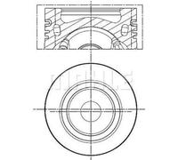 Pistón del motor revestido 028 PI 00141 001 MAHLE para VW AUDI SEAT SKODA