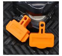 Pistón Freno Hidráulico Bici MTB Doble Pistón Freno Hidráulico | Uso en carretera montaña, evita daño pastillas, color naranja visible, tamaño para compacto 32mm, ligero 7g(A)