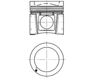 Pistón KOLBENSCHMIDT 40 030 610
