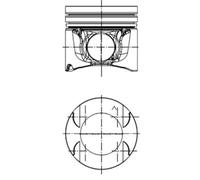 Pistón KOLBENSCHMIDT 40262600