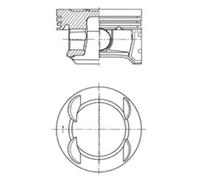 Pistón KOLBENSCHMIDT 41 007 600
