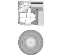Pistón KOLBENSCHMIDT 41 948 600