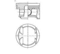 Pistón KOLBENSCHMIDT 41006600 para OPEL ADAM (M13) 1.2 2012-2019