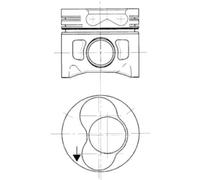 Pistón KOLBENSCHMIDT 94 428 700