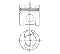 Pistón KOLBENSCHMIDT 94412600