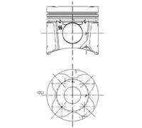 Pistón KOLBENSCHMIDT 99662600