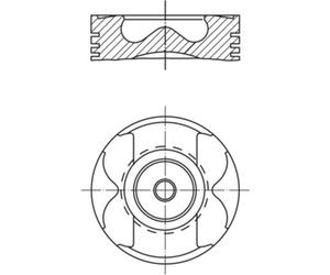 Pistón MAHLE 001 PI 00177 002