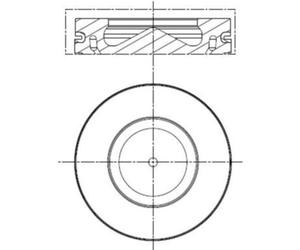 Pistón MAHLE 081 PI 00113 000