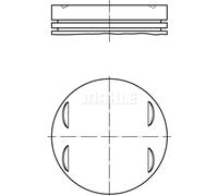 Pistón MAHLE 083 13 00